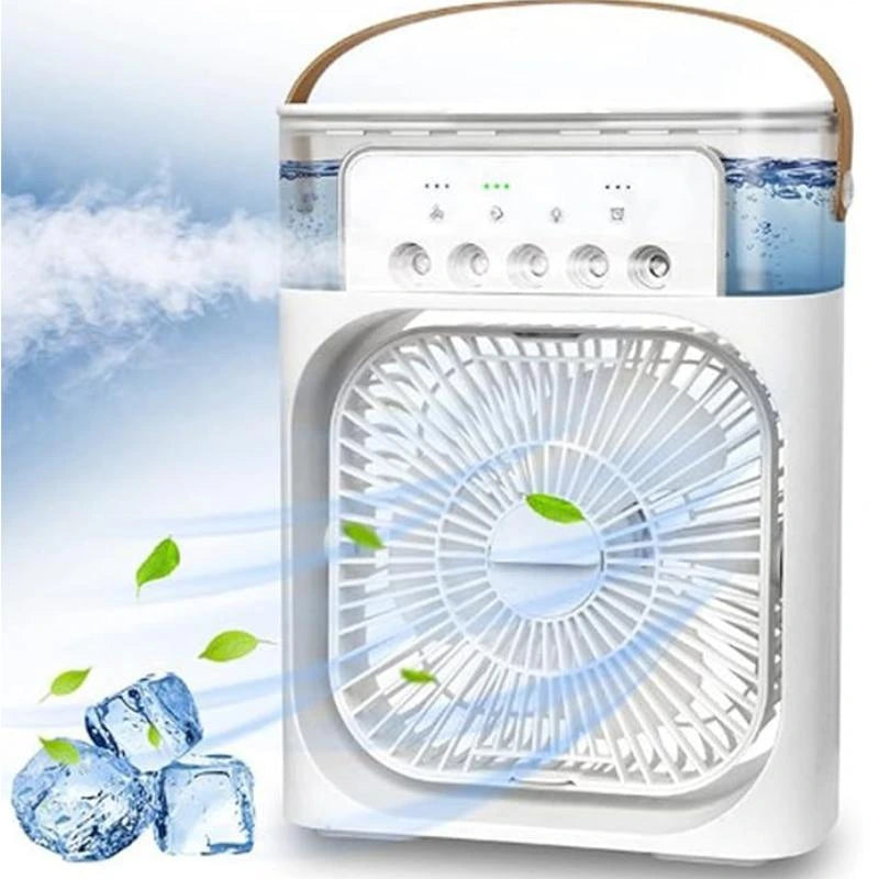 Cooling Fan With Ice – Easy-Clean Air Cooler for Fresh Comfort ❄️