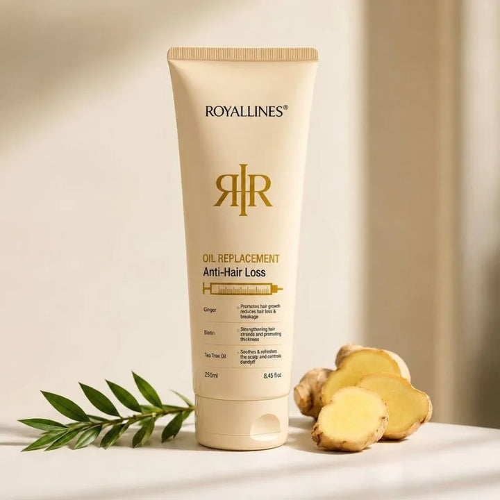 ROYAL LINES Leave-In Hair Cream | كريم لتقوية الشعر ضد التساقط للحصول على شعر قوي وكثيف وطويل
