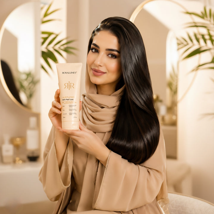 ROYAL LINES Anti Hair Loss Treatment | Biotin & Ginger Formula 250ml