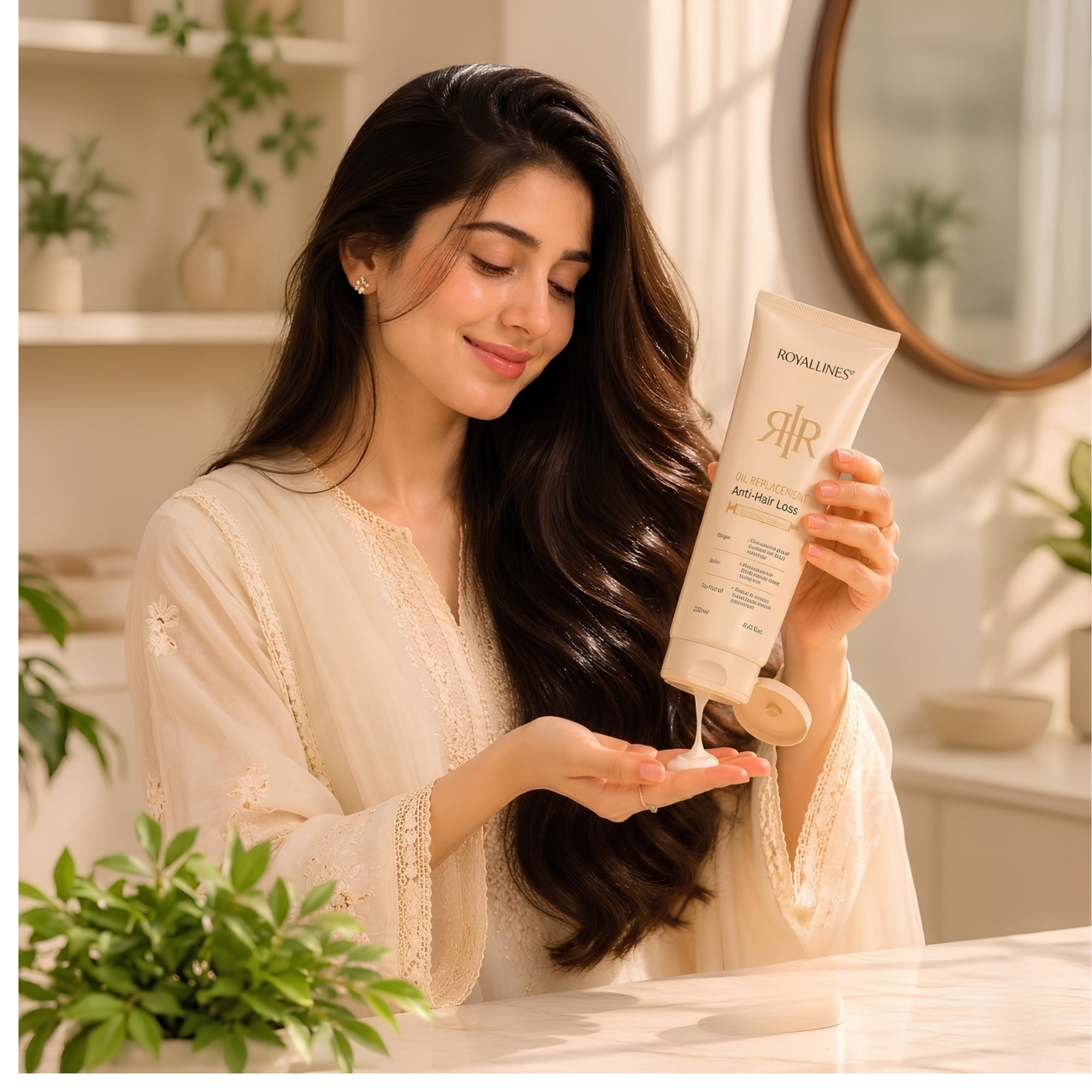 ROYAL LINES Anti Hair Loss Treatment | Biotin & Ginger Formula 250ml