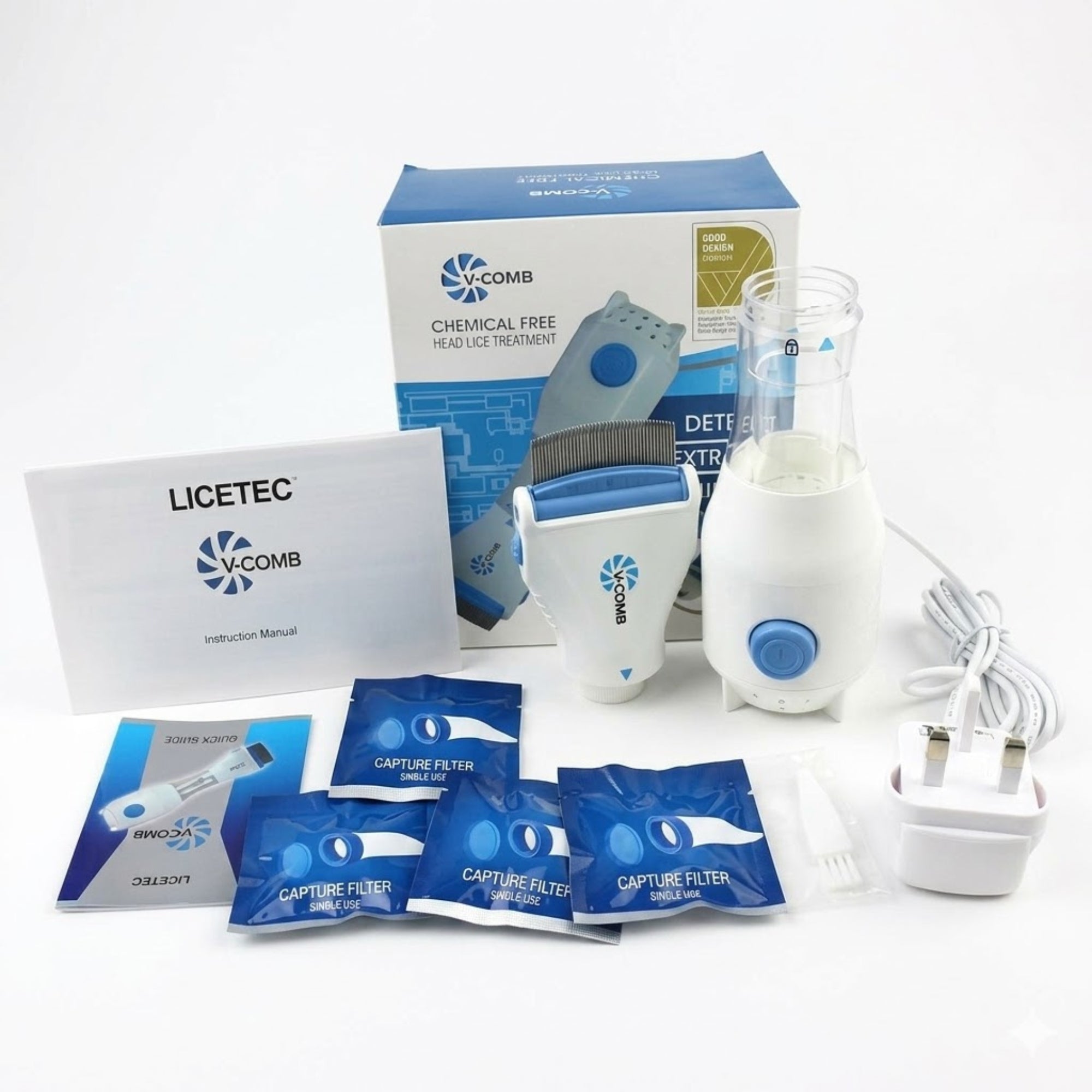 Electric Head Lice Removal Comb